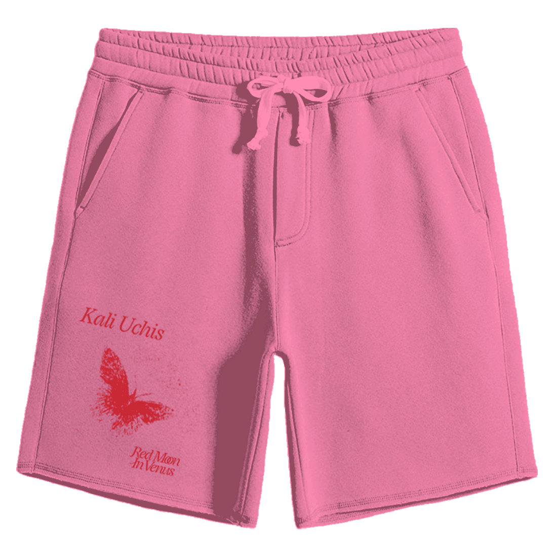 Kali Uchis Merch Kali Uchis Pink Butterfly Short Awesome Mother's Day Gifts-1