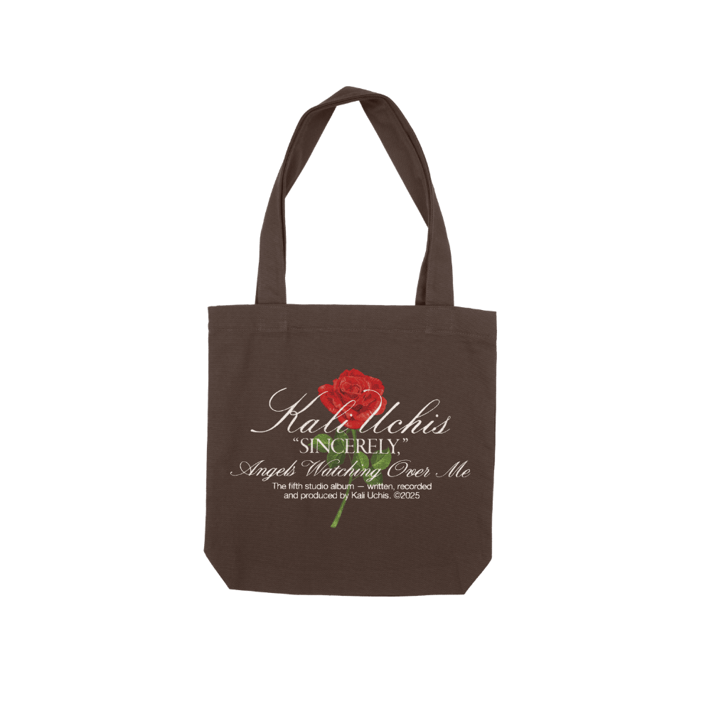 Kali Uchis Merch Kali Uchis Sincerely Brown Tote Bag Mother'sDay Gifts 2025-1