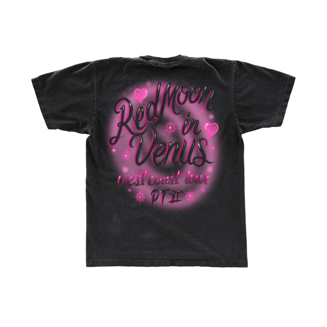Kali Uchis Merch RMIV West Coast Tour Black Airbrush T-Shirt Father'sDay Present Ideas-1