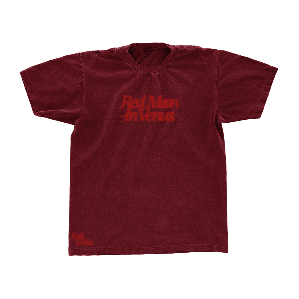 Kali Uchis Merch Red Moon in Venus Red Blur T-Shirt Perfect Mother Day Gifts-1