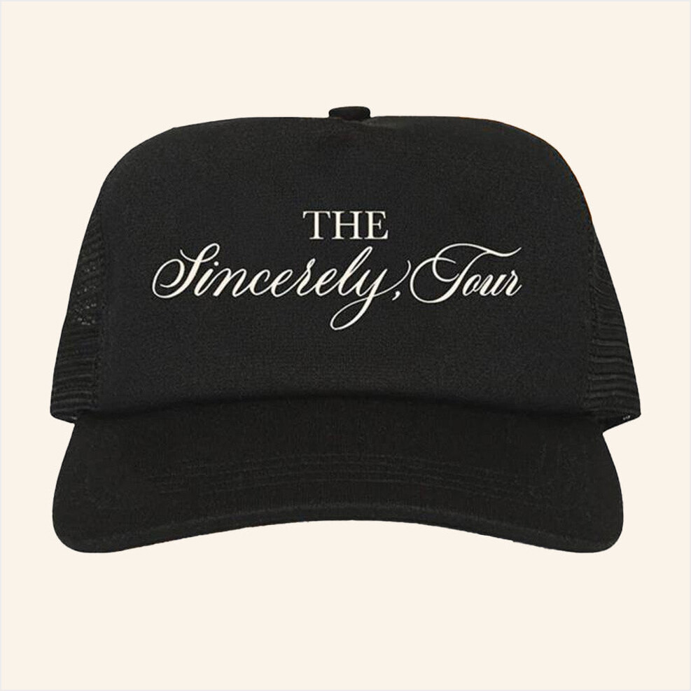 Kali Uchis Merch Sincerely Tour Rhinestone Trucker Hat Gifts For Fans Birthday Gifts For Him-1