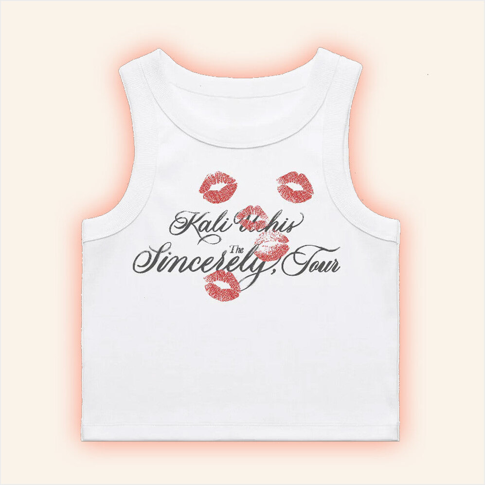 Kali Uchis Merch Sincerely Tour Tank Top Best Birthday Gift For Wife Gifts For Best Friend-1