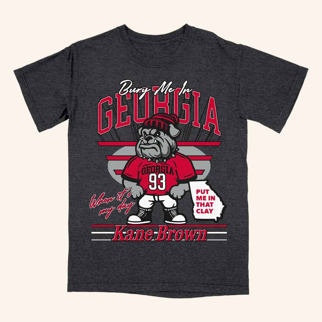 Kane Brown Merch Bury Me In Georgia Shirt Gifts For Dudes-1