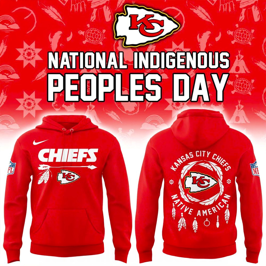 Kansas City Chiefs National Indigenous Peoples Day Hoodie Chiefs Merch Gifts For Football Fan-1