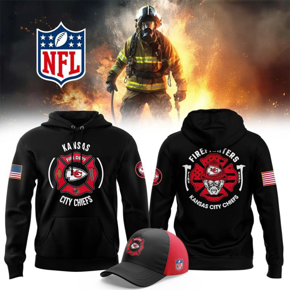 Kansas City Chiefs Night Of 2024 Firefighter Appreciation Celebrate Hoodie Football Fans Gift-1