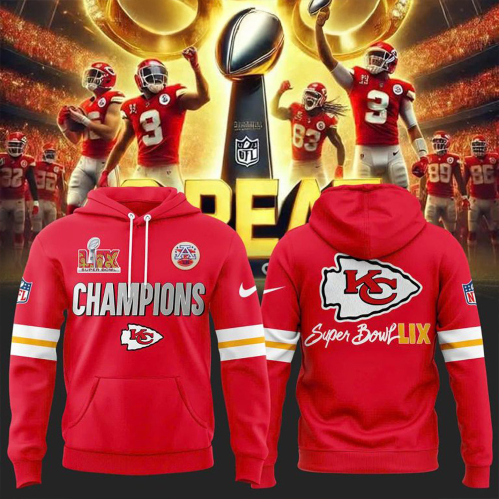 Kansas City Chiefs Super Bowl LIX 2025 Hoodie Best Gift For Football Lovers-1