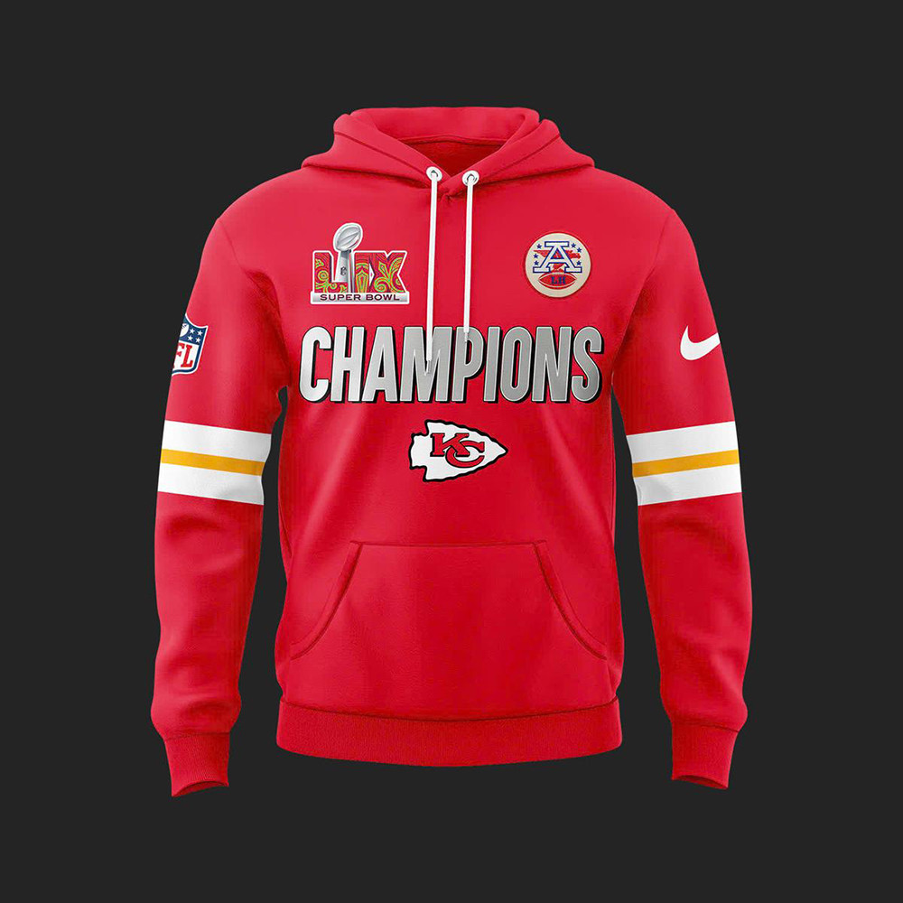 Kansas City Chiefs Super Bowl LIX 2025 Hoodie Gift Ideas For Football Lovers-1