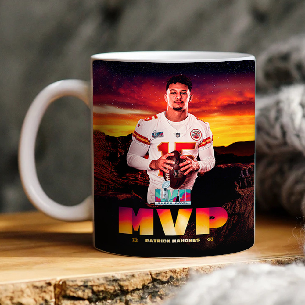 Kansas City Chiefs Super Bowl LVII Mug Presents For Football Fans-1