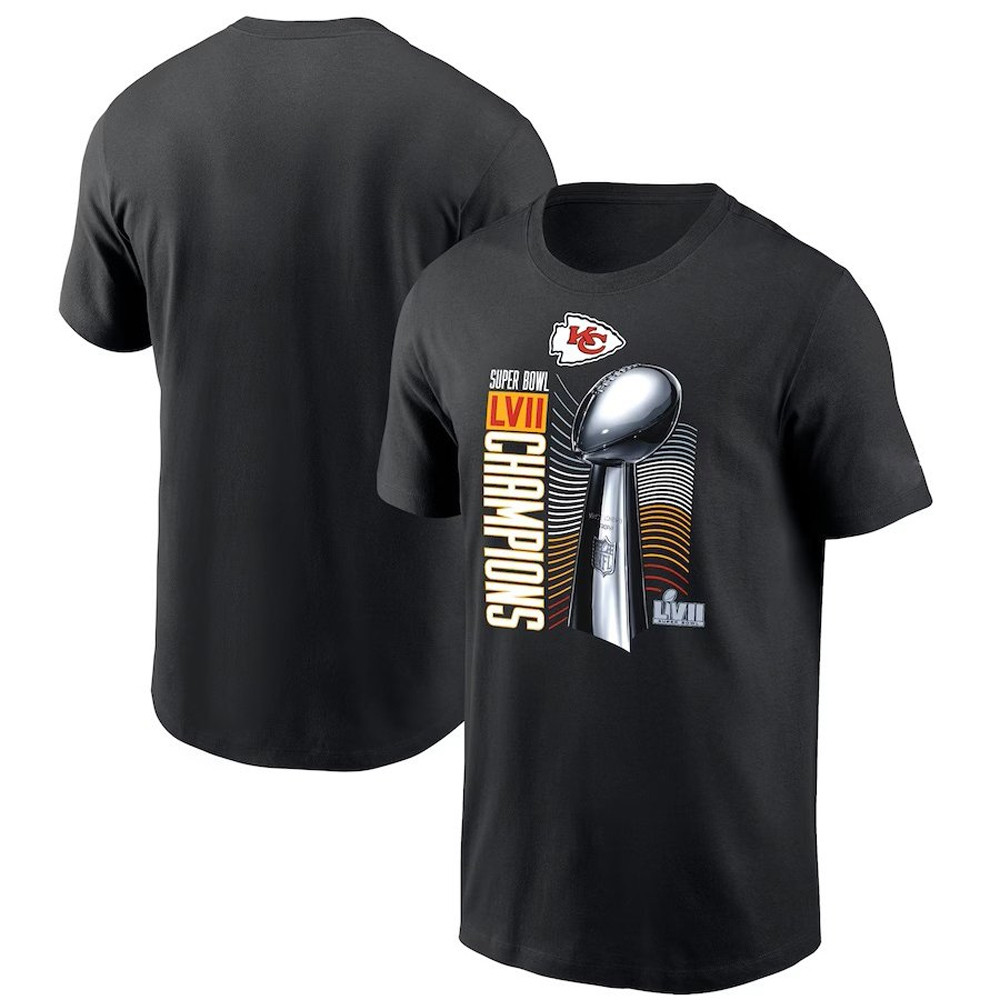 Kansas City Chiefs Super Bowl LVII T-Shirt Special Fathers Day Presents-1