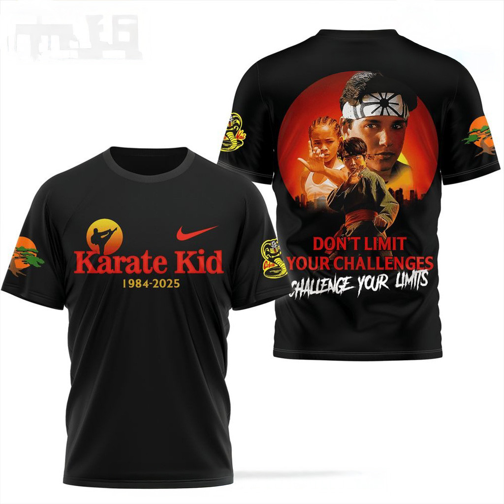 Karate Kid Don't Limit Your Challenges 2025 Shirt Gifts For Husband-1