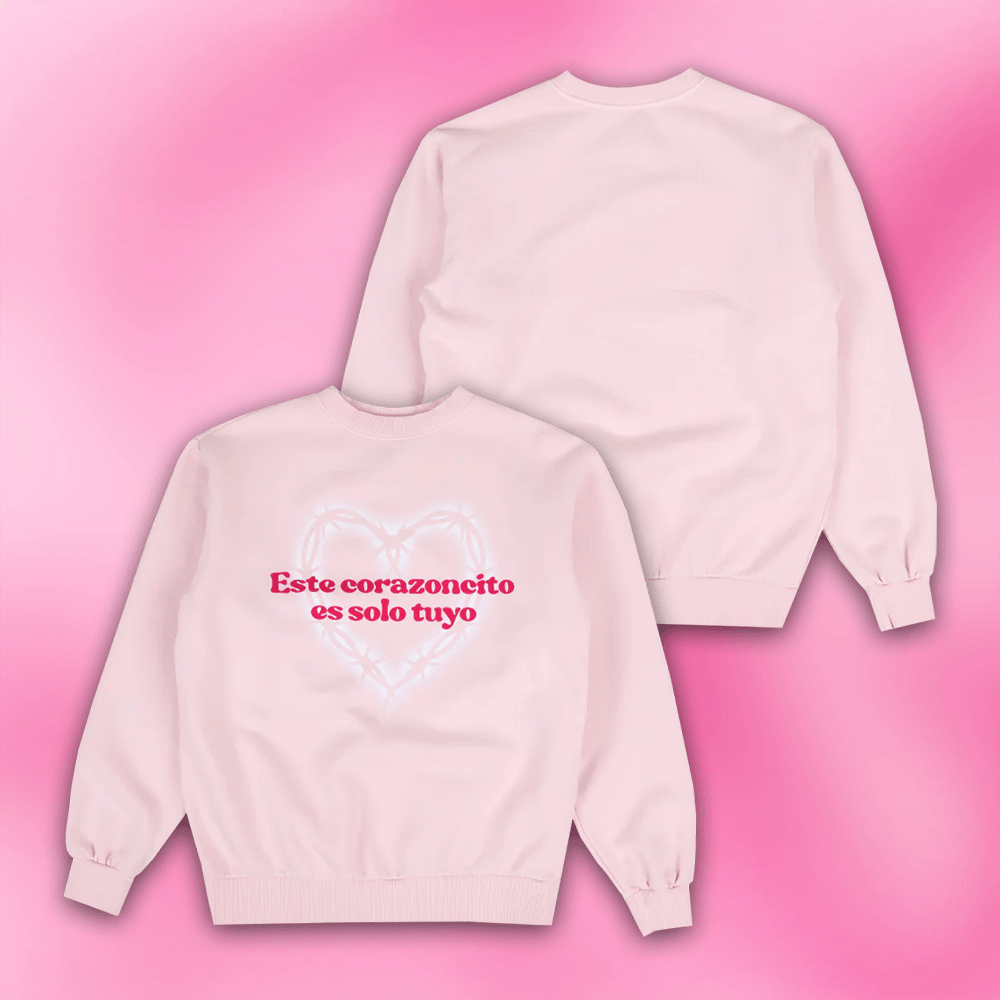 Karol G Merch Este Corazoncito Es Solo Tuyo Sweatshirt Mother's Day Gifts For Music Fans-1