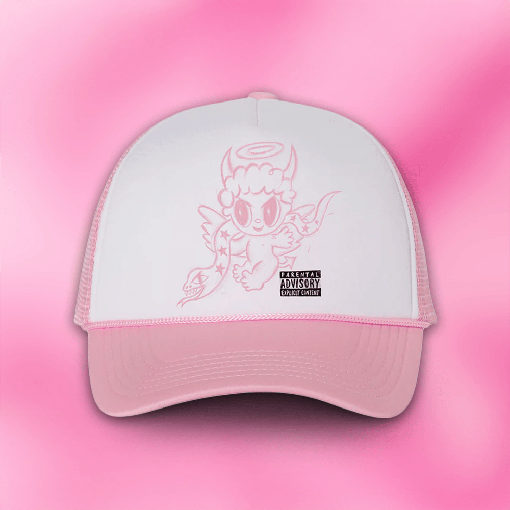 Karol G Merch Karol G Pink Trucker Hat Cute Mothers Day Gifts For Music Fan-1