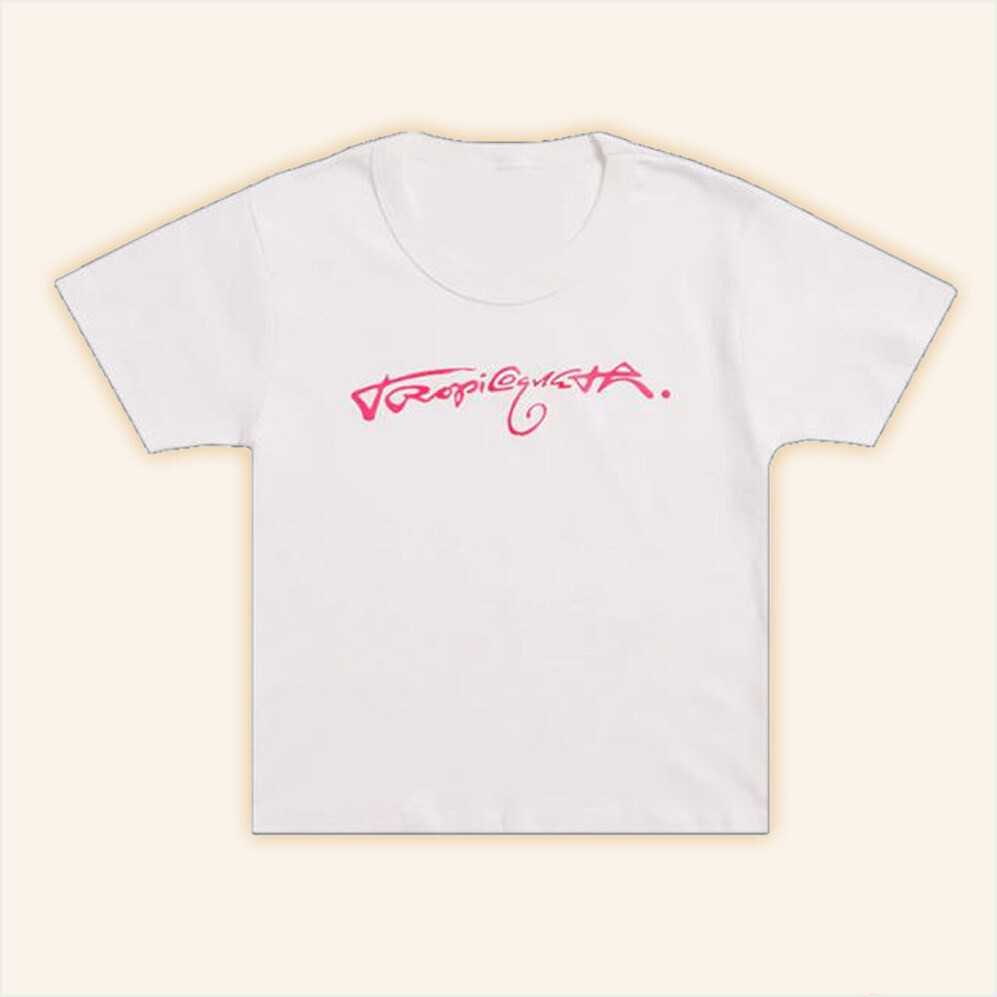 Karolg Merch Tropicoqueta White T-Shirt Gifts For Wife Birthday Gifts For Friends-1