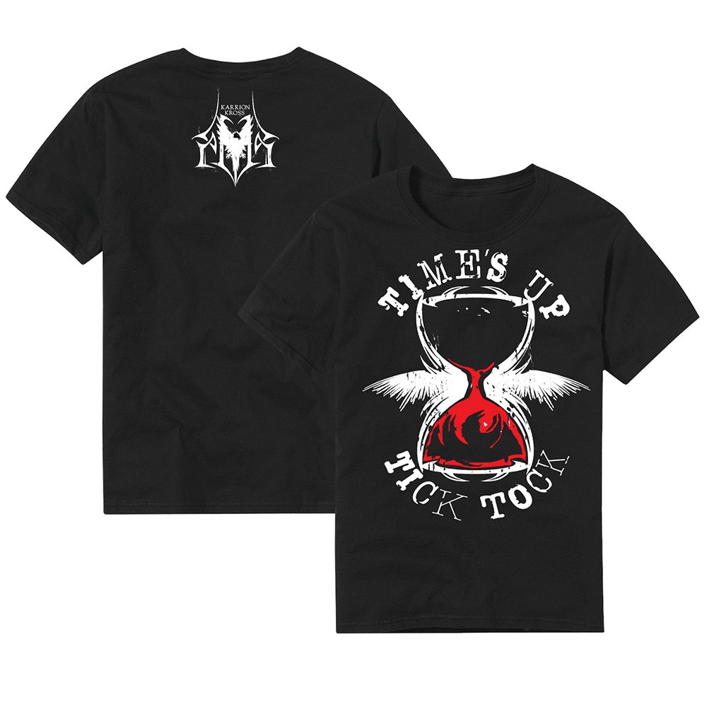 Karrion Kross Shirt Time's Up Tick Tock Karrion Kross Merch Unique Dad Gifts For Father's Day-1