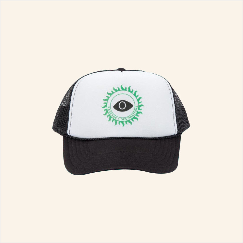 Kaskade Merch Destinations Green Trucker Hat Gitfs For Dudes Birthday Gifts For Friends-1