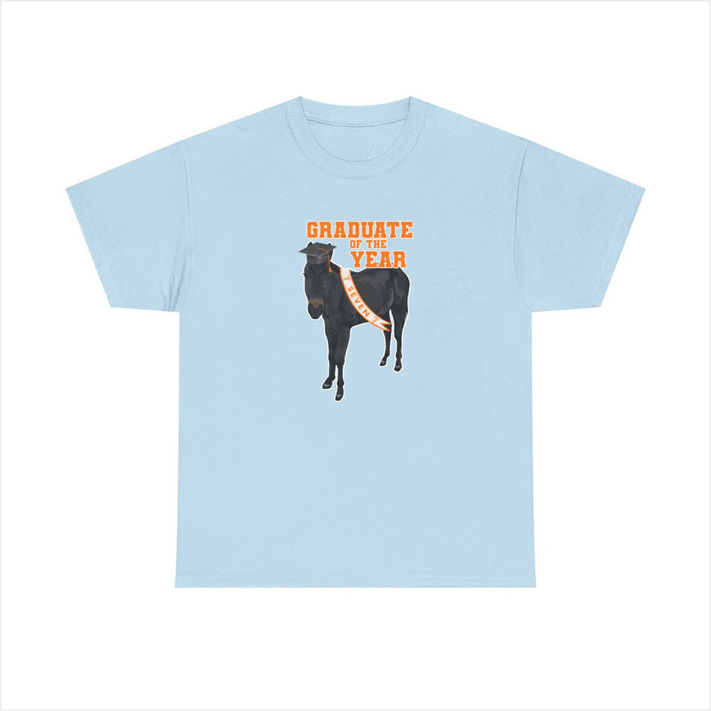 Katie Van Slyke Merch Seven Graduation T-Shirt Light Blue Best Gifts For Friends Gifts For Her-1 Katie Van Slyke Merch Seven Graduation T-Shirt Light Blue Best Gifts For Friends Gifts For Her-1
