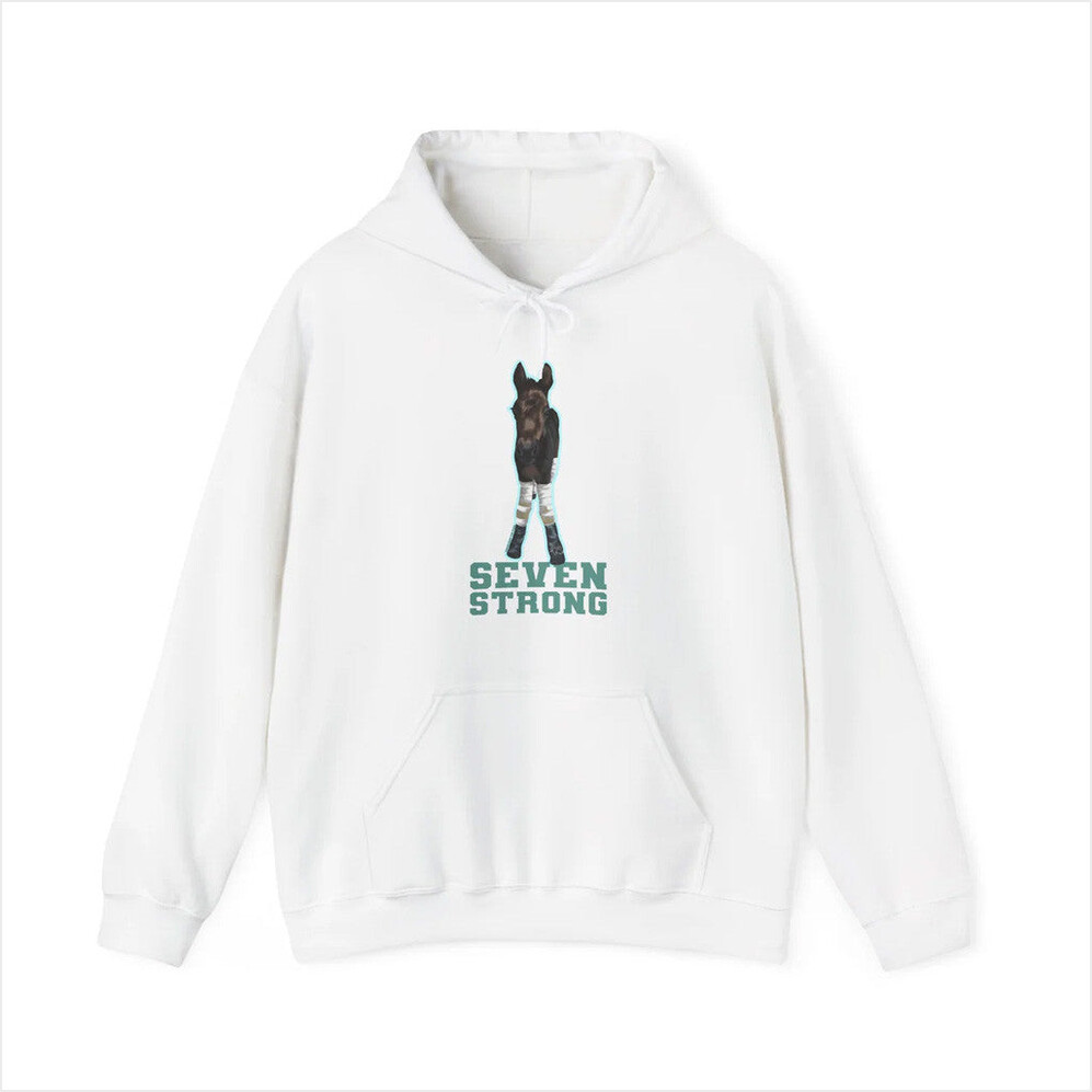 Katie Van Slyke Merch Seven Strong Hoodie Presents For Boyfriend Birthday Gifts For Besties-1