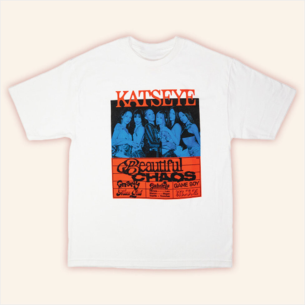 Katseye Merch 2025 Beautiful Chaos T-Shirt Gifts For Girlfriend Birthday Gifts For Best Friend-1 Katseye Merch 2025 Beautiful Chaos T-Shirt Gifts For Girlfriend Birthday Gifts For Best Friend-1