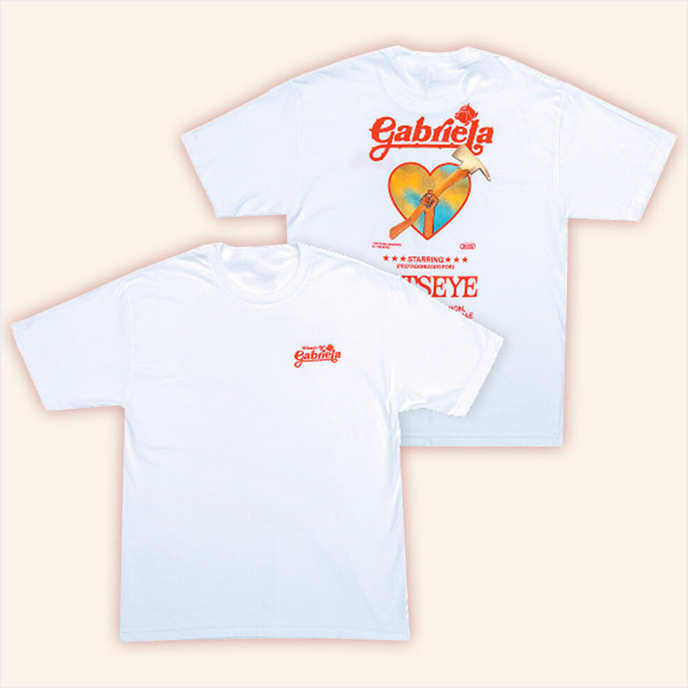 Katseye Merch 2025 Gabriela T-Shirt Best Gifts For Girlfriend Birthday Gifts For Fans-1