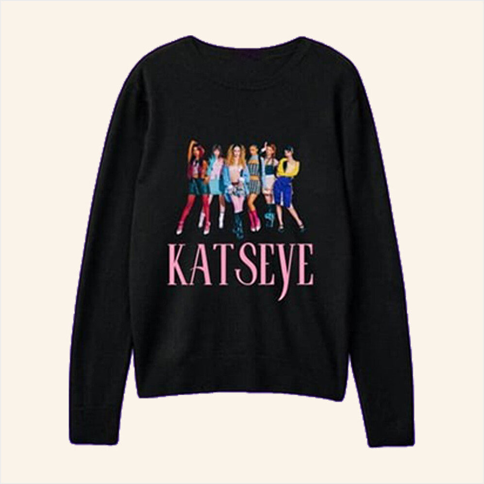 Katseye Merch 2025 Tour Katseye Sweatshirt Gifts For Wife Birthday Gifts For Friends-1