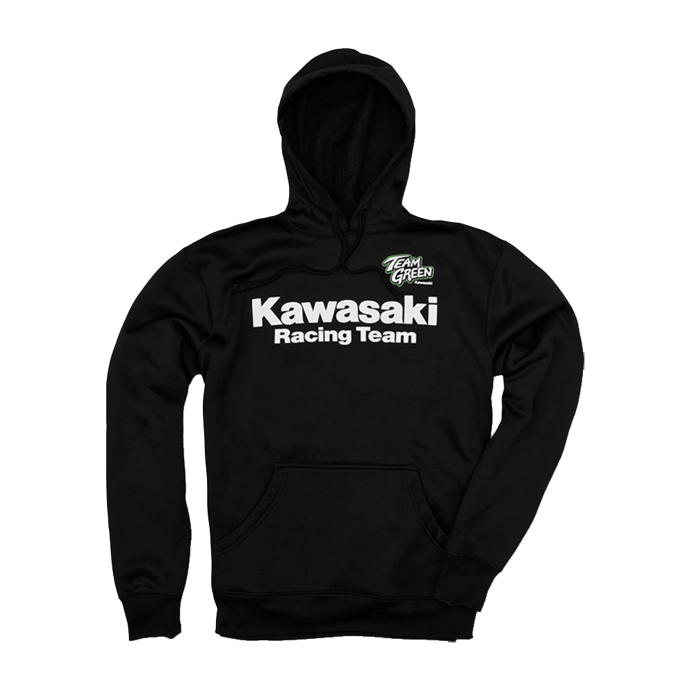 Kawasaki Racing Team Hoodie Kawasaki Sweatshirt Top Father's Day Gifts-1