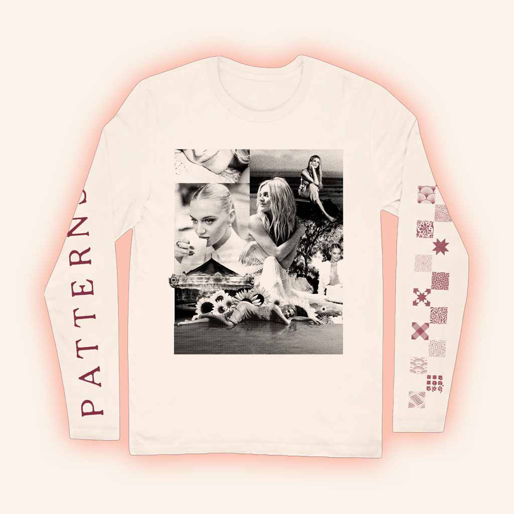 Kelsea Ballerini Merch Patterns Long Sleeve Graphic T-Shirt Gift For Friends-1