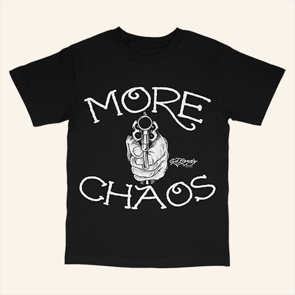 Ken Carson Merch More Chaos Black T-Shirt Good Birthday Gifts For Boyfriend Gifts For Fans-1