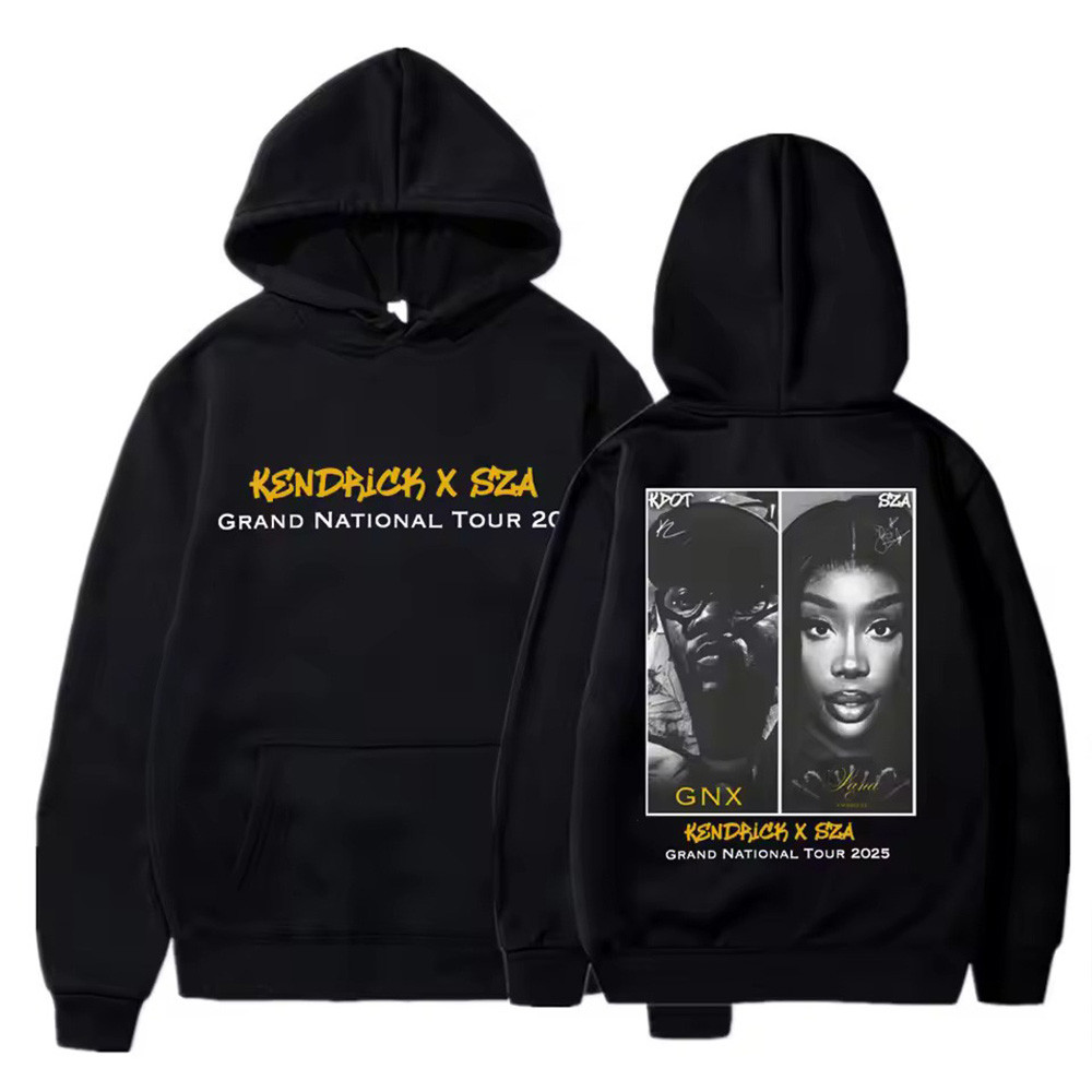 Kendrick And SZA Merch Kendrick Lamar SZA Hoodie Grand National Tour 2025 Merch For Fans-1