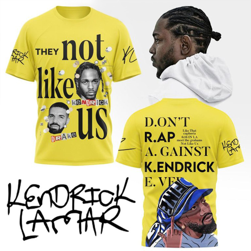 Kendrick Lamar Don't Rap Against T-Shirt Gifts For Rapper Fans-1