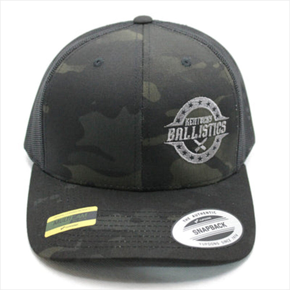 Kentucky Ballistics Merch Embroidered Camo Trucker Hat Gifts For Father Gifts For Friends-1