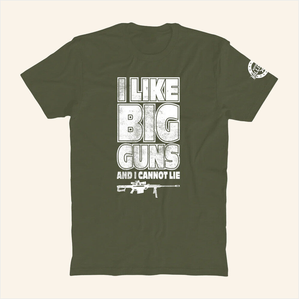 Kentucky Ballistics Merch I Like Big Gun T-Shirt Birthday Gift Ideas For Dudes Gifts For BFF-1