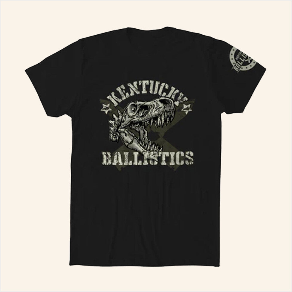 Kentucky Ballistics Merch Kentucky Ballistics T-Rex Skull T-Shirt Birthday Present For Him-1