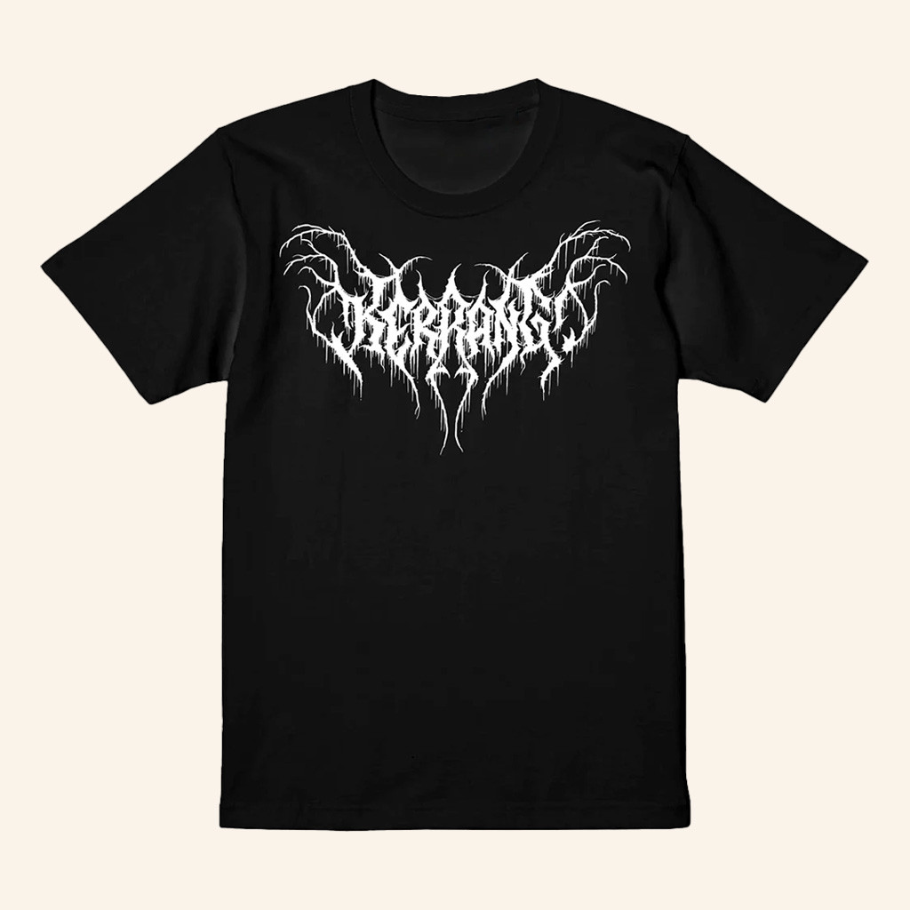 Kerrang Merch Black Metal T-Shirt T-Shirt Presents For Boyfriend-1
