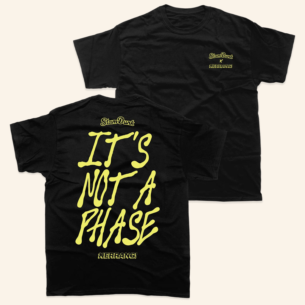 Kerrang Merch Its Not A Phase Black T-Shirt Meaningful Gifts For Boyfriend-1