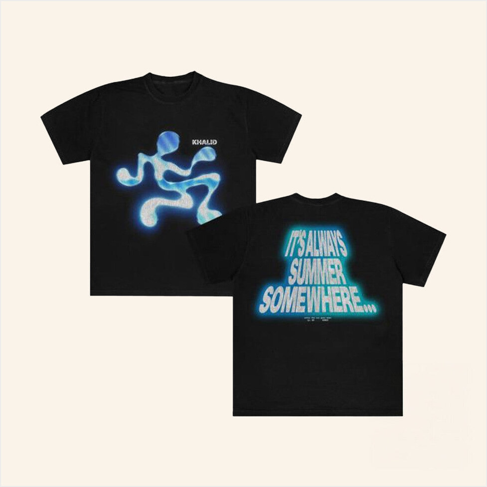 Khalid Merch After The Sun Goes Black Shirt Gifts For Her Birthday Gifts For Fans-1