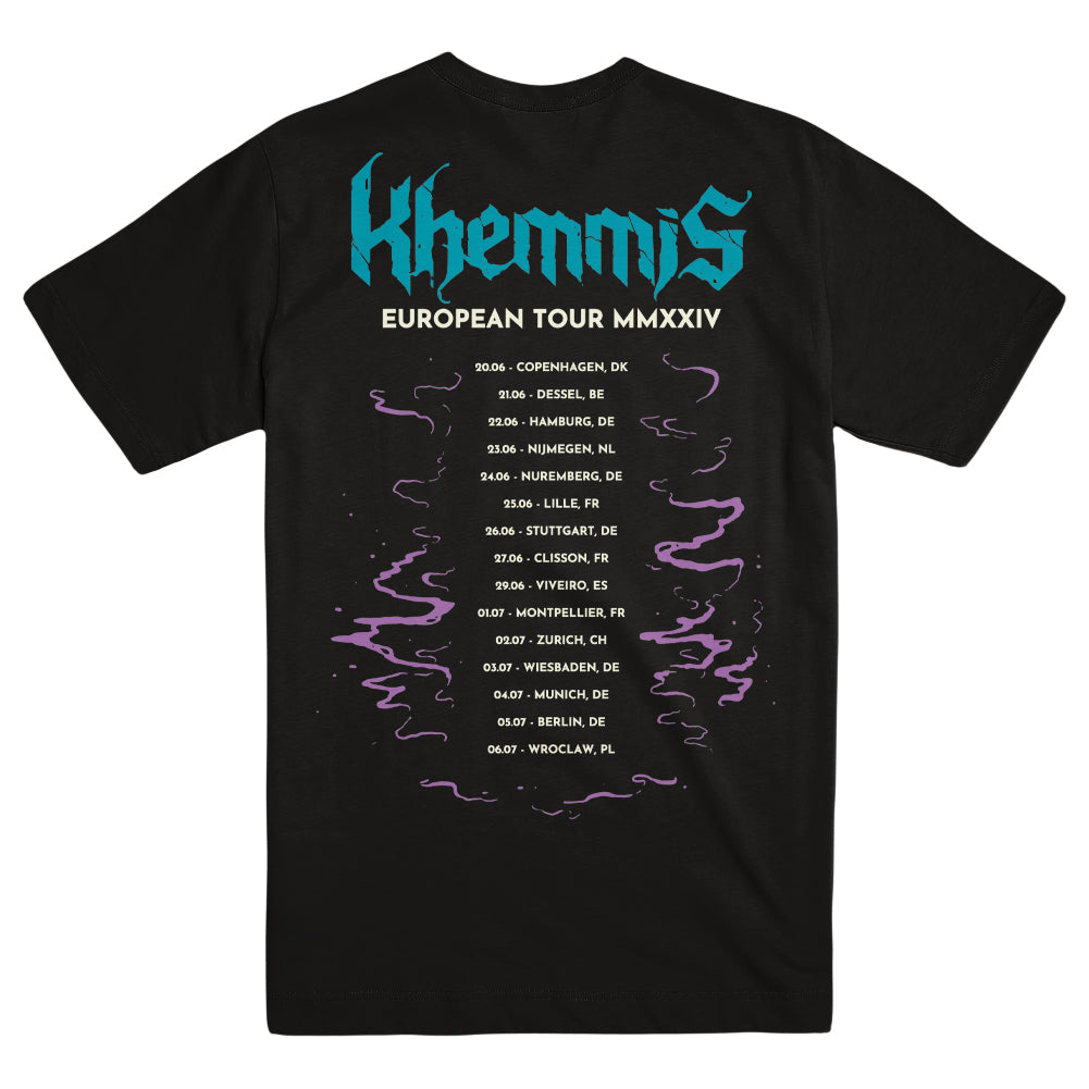 Khemmis Merch Living Dead Eu Tour 2024 Shirt Khemmis Shirt Father'S Day Gifts For Boyfriend-1