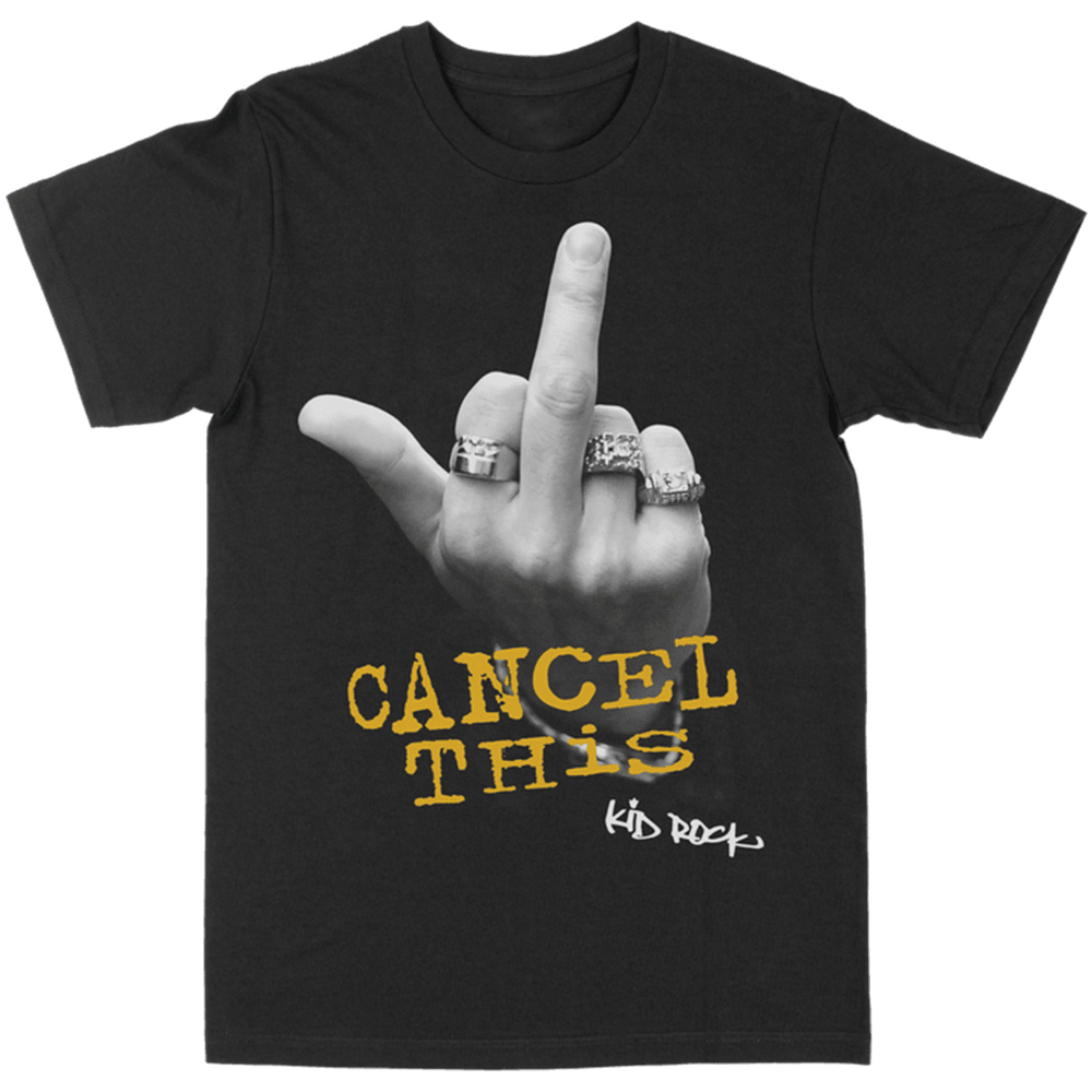 Kid Rock Merch Cancel This Finger T-Shirt Gifts For Father's Day From Daughter-1