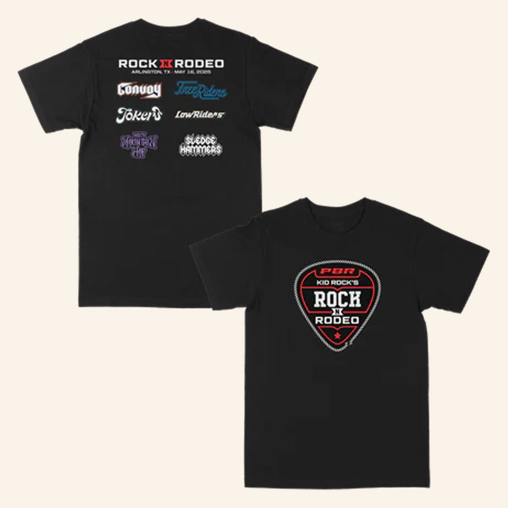 Kid Rock Merch R And R 2025 Event T-Shirt Unique Gifts For Music Lovers-1