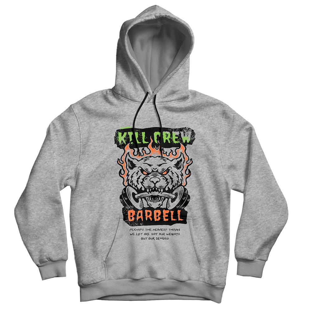 Kill Crew Merch Kill Crew Barbell Hoodie Great Father's Day Presents-1