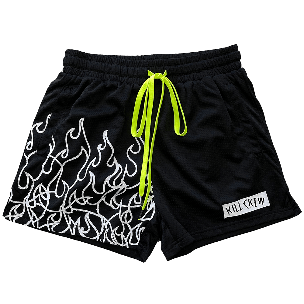 Kill Crew Short Kill Crew Merch Muay Thai Flame Shorts Mother' Day Special Gifts-1