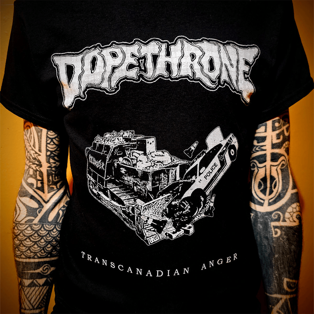 Killdozer Merch Dopethrone Police Transcanadian Anger T-Shirt Top 10 Father's Day Gifts-1
