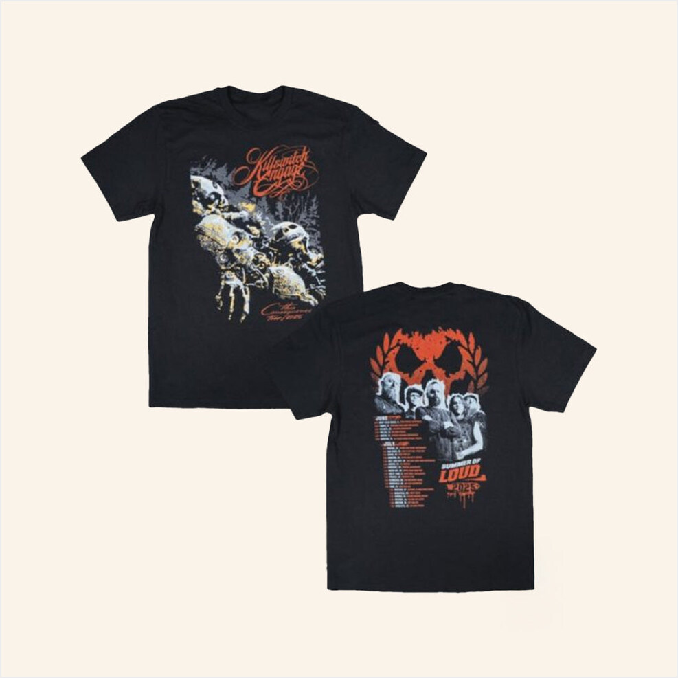 Killswitch Engage Merch Summer Of Loud 2025 Tour Shirt Present For Husband Gifts For Besties-1
