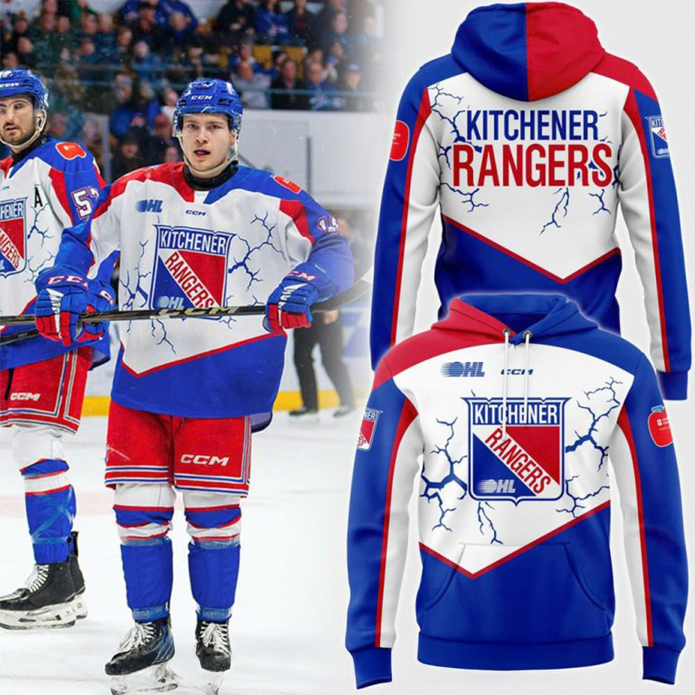 Kitchener Rangers Season 24 25 Hoodie Kitchener Rangers Merch Top 10 Father's Day Gifts-1