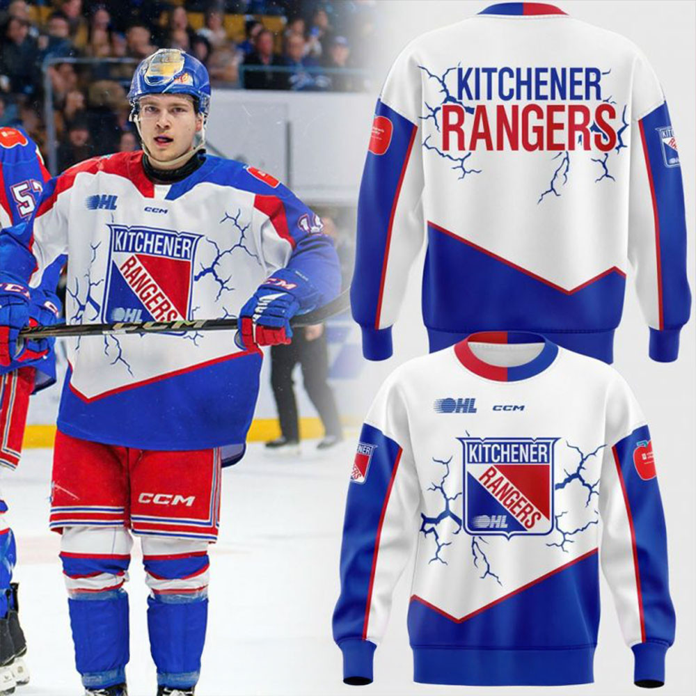 Kitchener Rangers Season 24 25 Sweatshirt Kitchener Rangers Merch Top 10 Father's Day Gifts-1