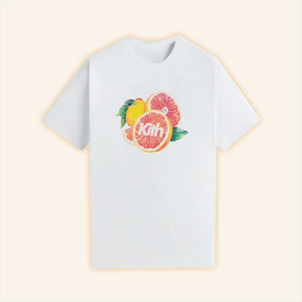 Kith Merch Kith Citrus T-Shirt Gifts For Girlfriend Birthday Gifts For Fans Christmas Presents-1