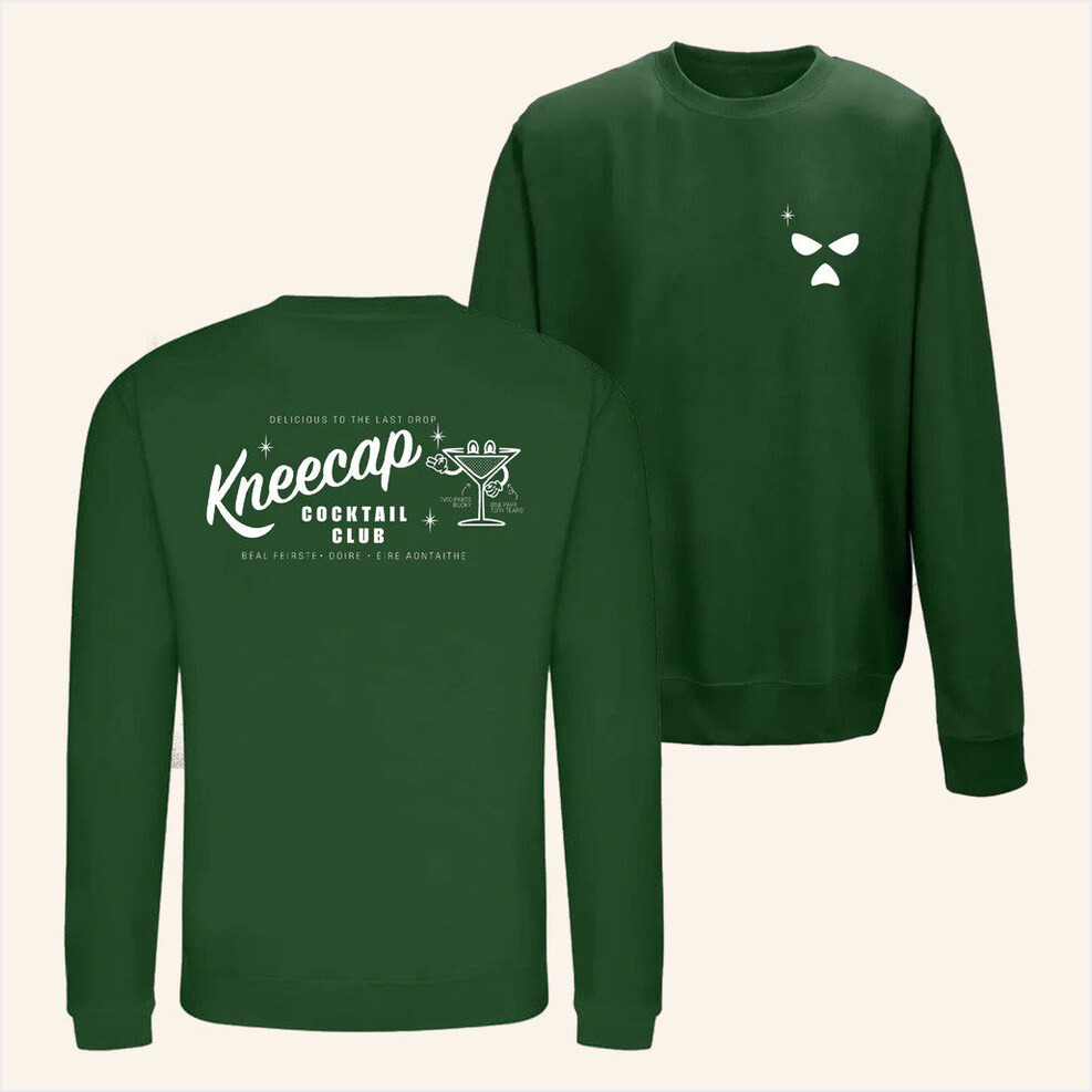 Kneecap Merch Cocktail Sweatshirt Gift Ideas For Husband Birthday Gifts For Best Friend-1