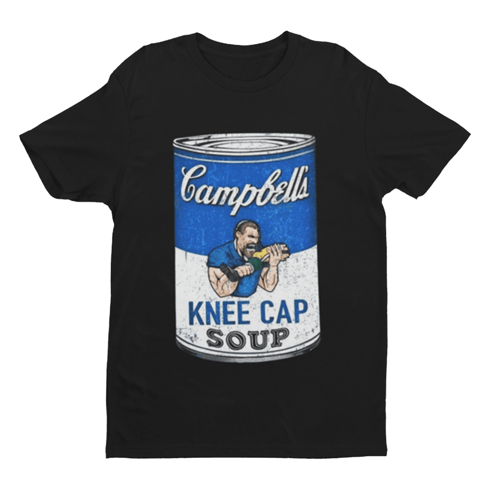 Kneecap Merch Detroit Lions Dan Campbell's Kneecap Soup T-shirt Top Father's Day Gifts-1