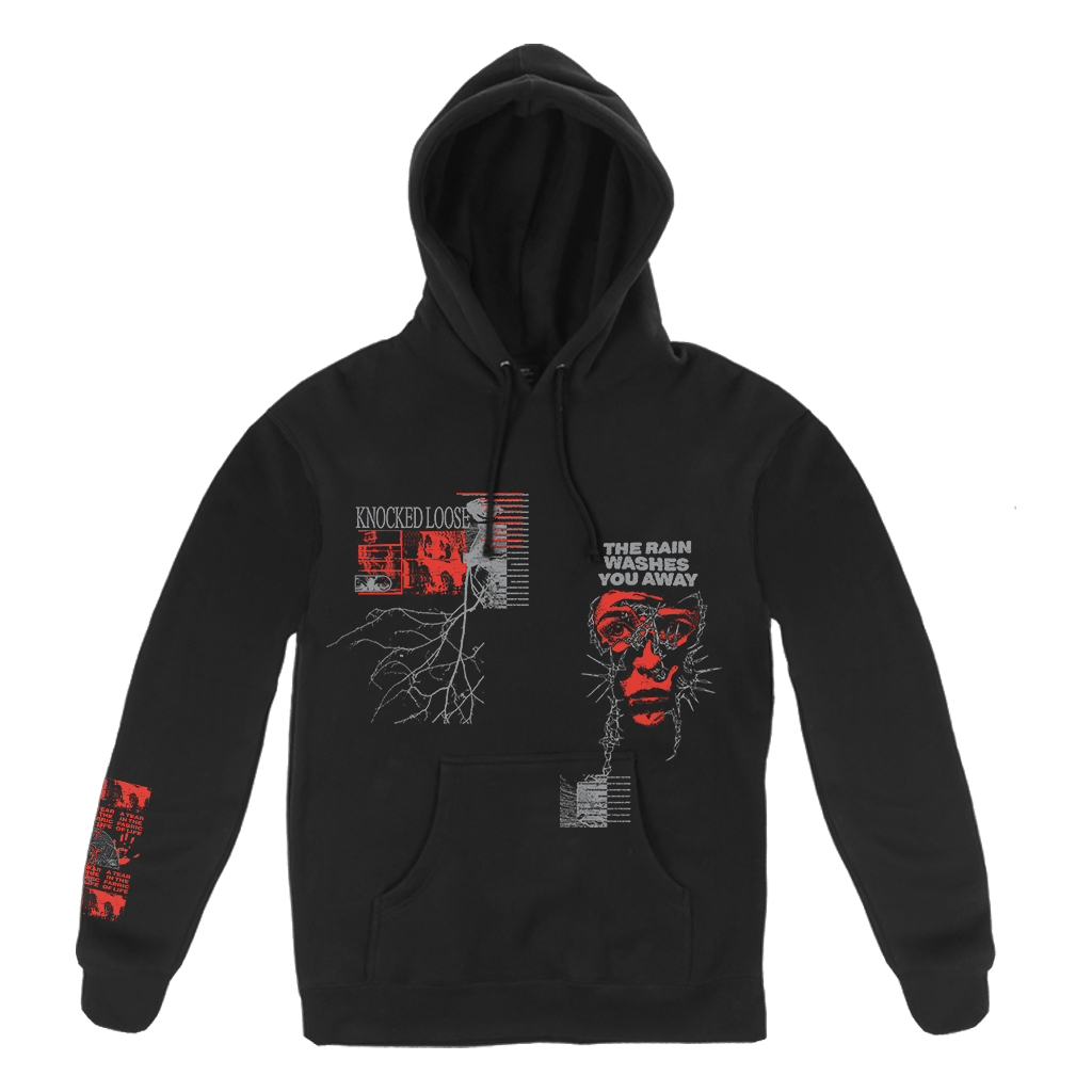 Knocked Loose Merch Knocked Loose Branch Rain Black Hoodie Unique Father'sDay Gifts-1