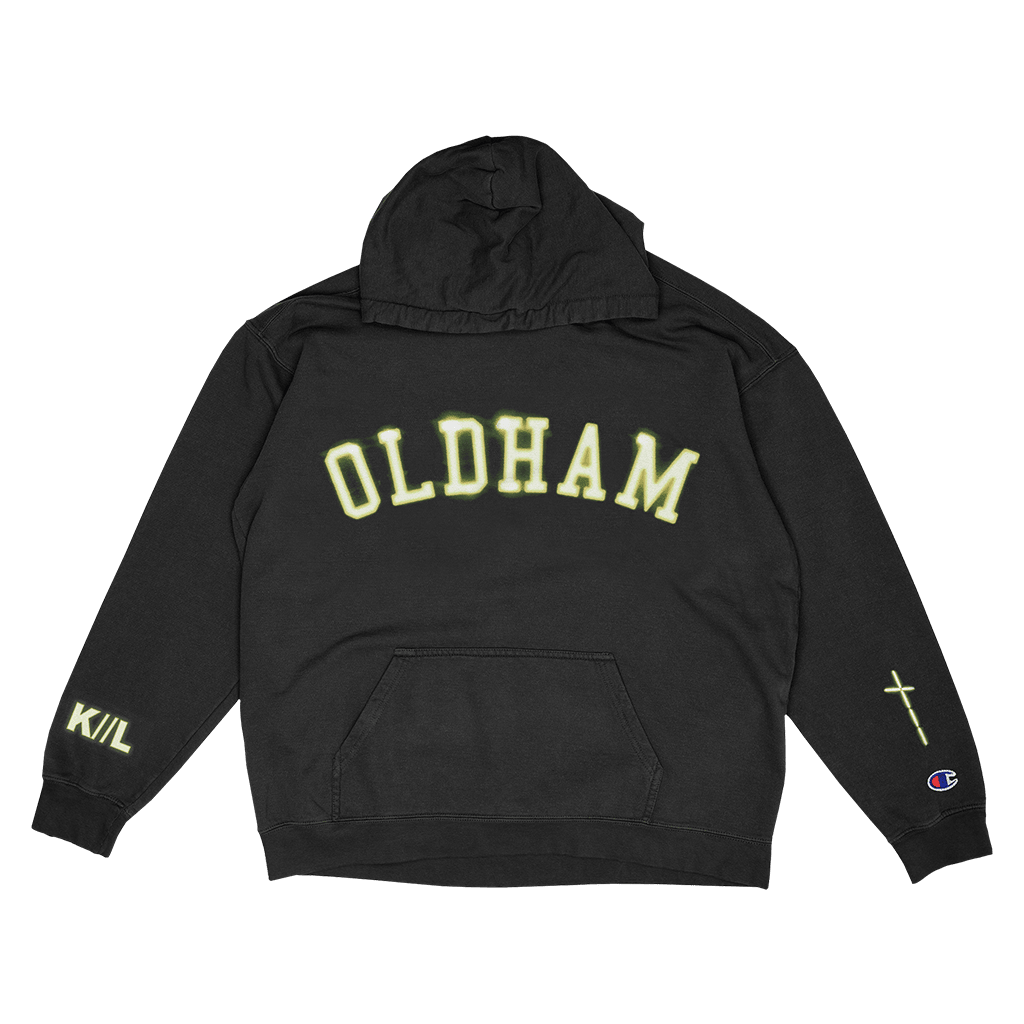 Knocked Loose Merch Knocked Loose Oldham Lights Black Hoodie Top 10 Father's Day Gifts-1