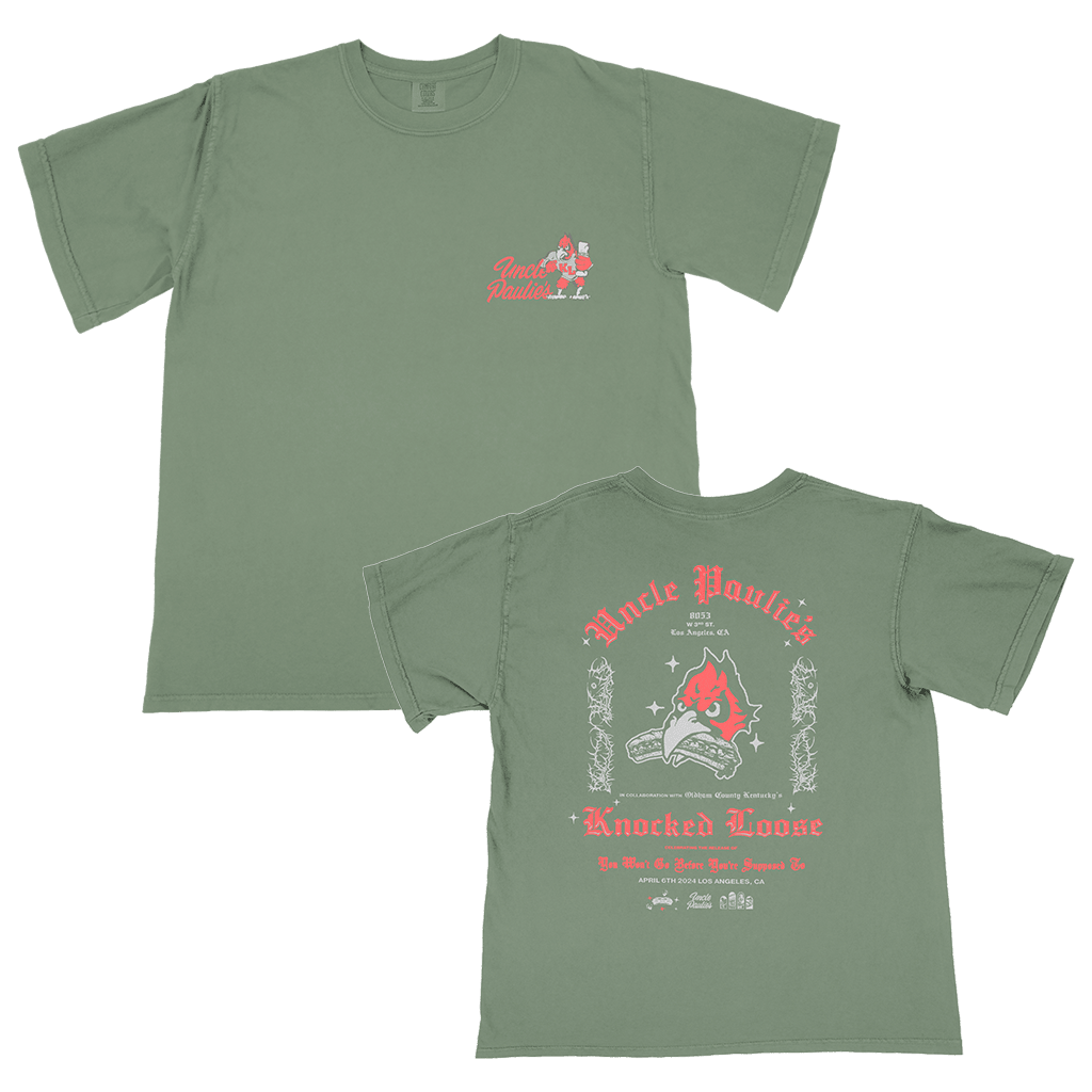 Knocked Loose Merch Knocked Loose Uncle Paulies T-Shirt Awesome Mother's Day Gifts-1